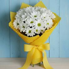 Букет цветов из:  Хризантемы в Змейке