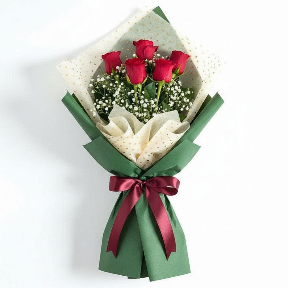 Букет цветов из: Розы в Змейке