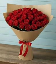 Букет Красные розы Милано в Змейке