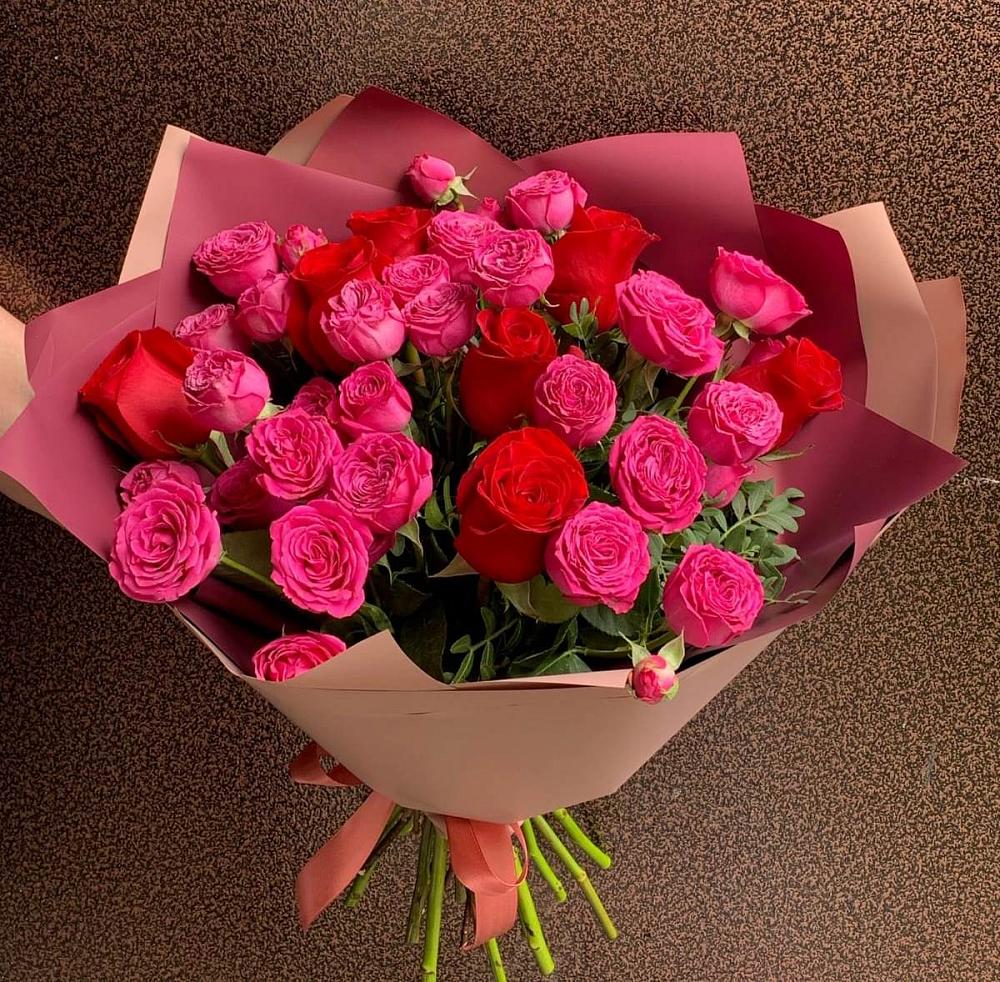 Букет В объятьях нежности в Змейке