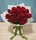 Букет Красные розы в Змейке