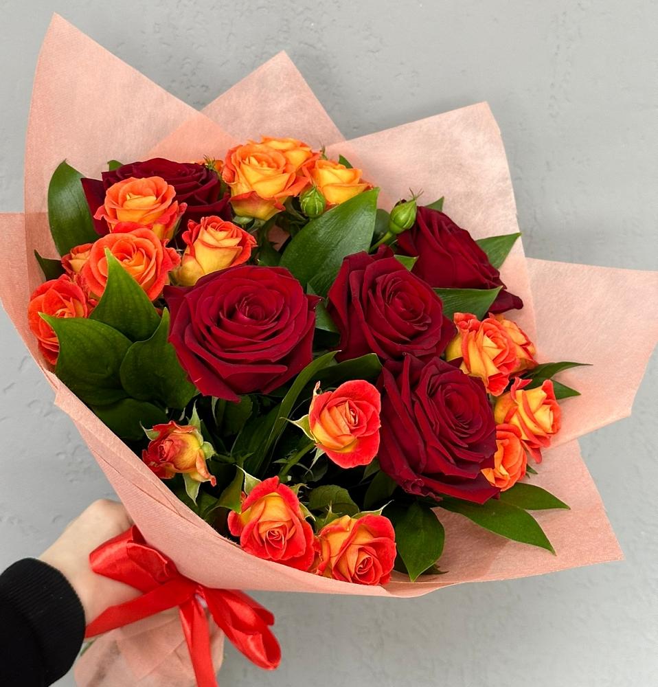 Букет Любовь и восторг в Змейке