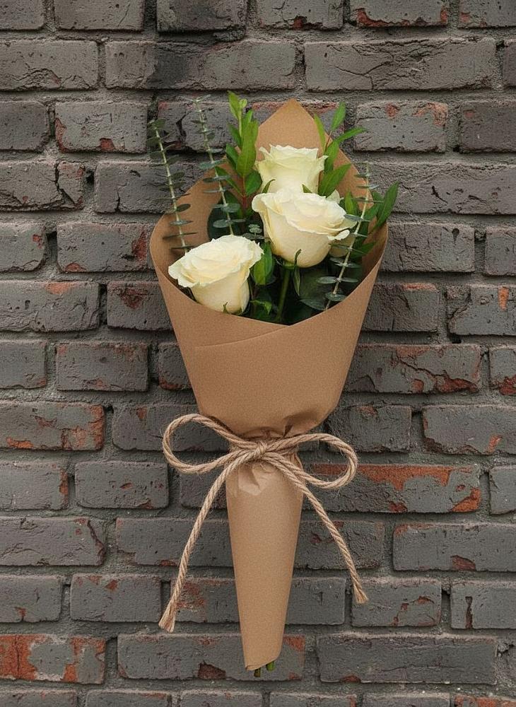 Букет цветов из: Розы в Змейке