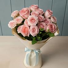 Букет Розовый шарм в Змейке