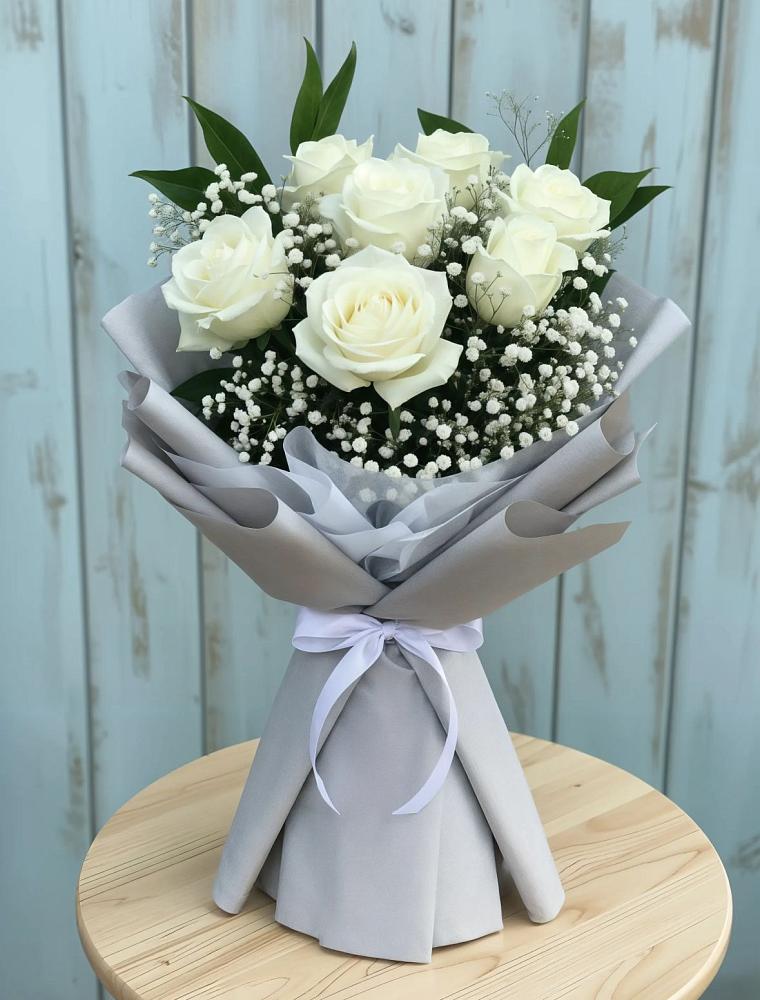 Букет цветов из: Розы в Змейке