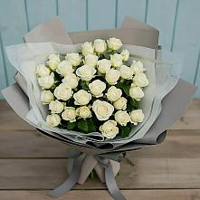 Букет Белоснежная нежность #REPLACE_PRED# Змейке