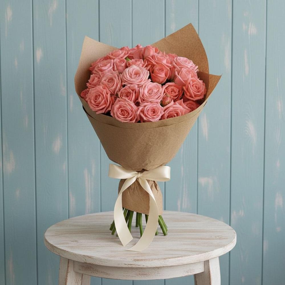 Букет цветов из: Розы в Змейке