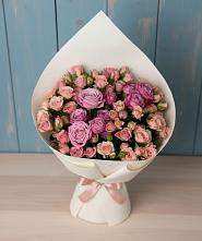 Букет цветов из:  Розы #REPLACE_PRED# Змейке